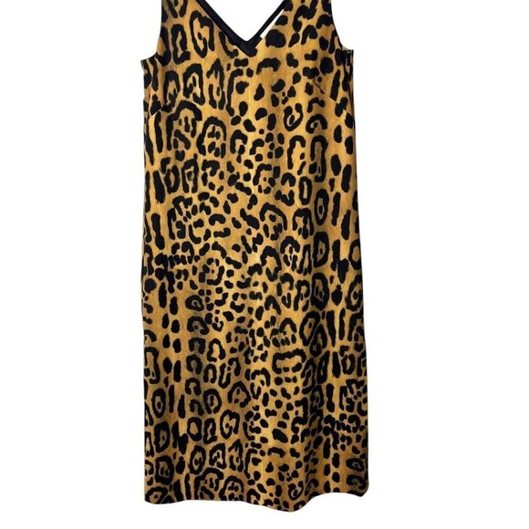 Adam Lippes Collective Leopard Print Cami Dress 2 1482 - Picture 4 of 7